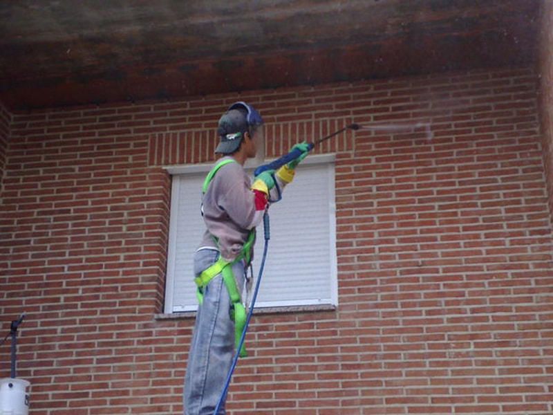 limpieza de fachadas